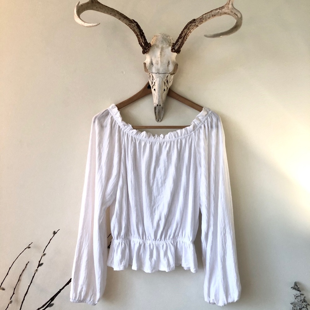 Off the shoulder top